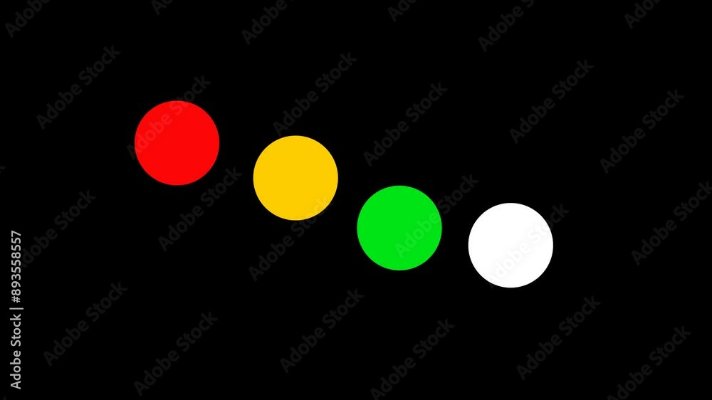 animated loading icon with 4 wavy color dots moving repeating. with alpha background. transparent background animated loading icon with 4 wavy color dots moving repeating. with alpha background. transparent background