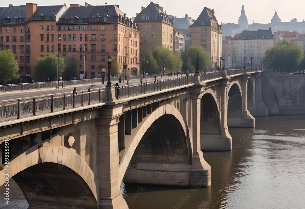 Fototapeta premium Bridge over the river