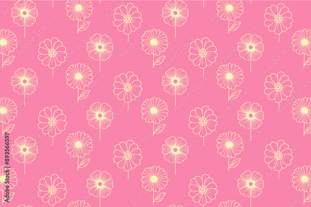 seamless pattern with flowers seamless pattern with flowers