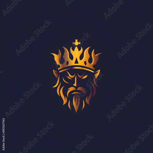 king logo AI generative
