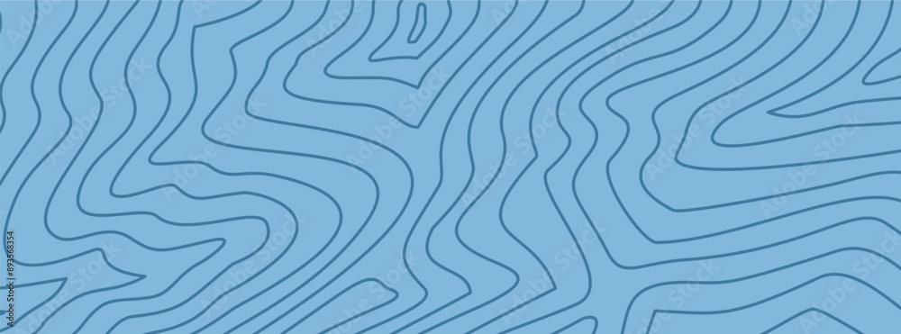 abstract wavy blue pastel background. abstract wave blue background. topographic contour background. contour lines background. Topographic map contour background.