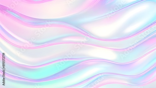 Holographic background light refraction texture overlay effect for photo and mockups. Organic drop diagonal holographic flare on a white wall. Shadows for natural light effects. Blurred rainbow light
