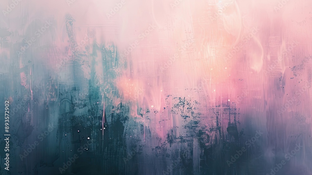 Calming backdrop with pastel colors blurred city lights gentle textures Calming backdrop with pastel colors blurred city lights gentle textures