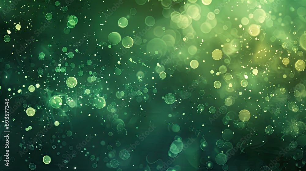 Green wallpaper featuring bokeh dots smooth gradients and liquid textures Green wallpaper featuring bokeh dots smooth gradients and liquid textures