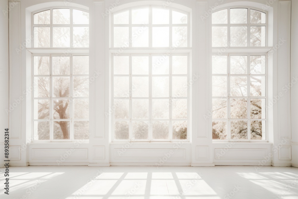 Fototapeta premium Windows backgrounds sunlight glass.