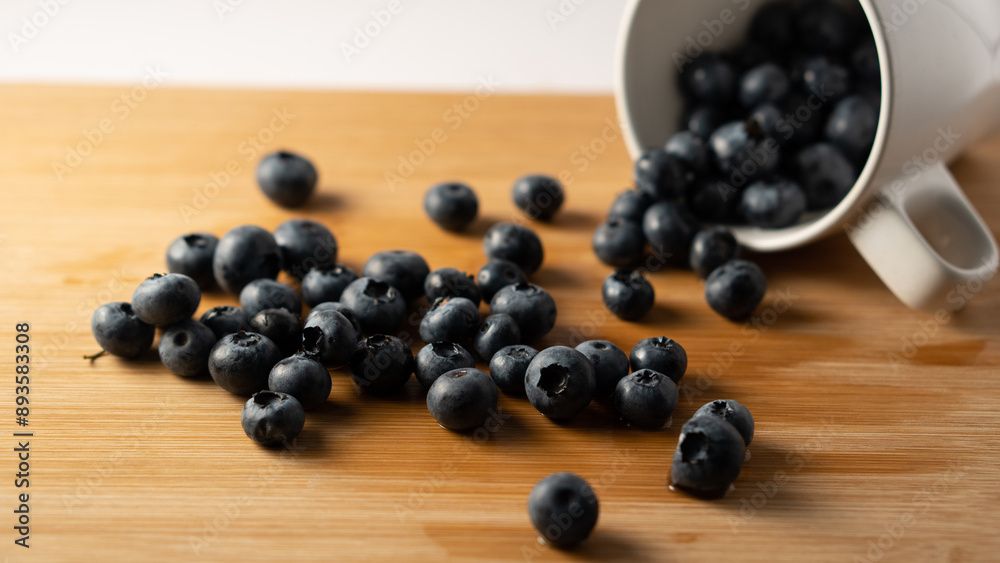 fruit blueberry on plate fruit blueberry on plate