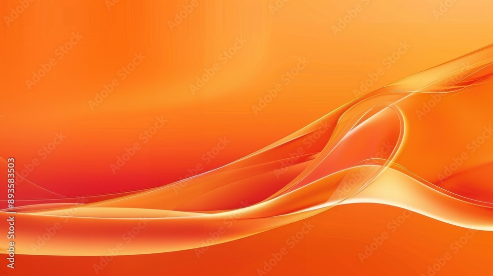 Abstract Orange and Yellow Wavy Design Abstract Orange and Yellow Wavy Design