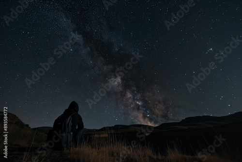 night sky in a remote area free from light pollution