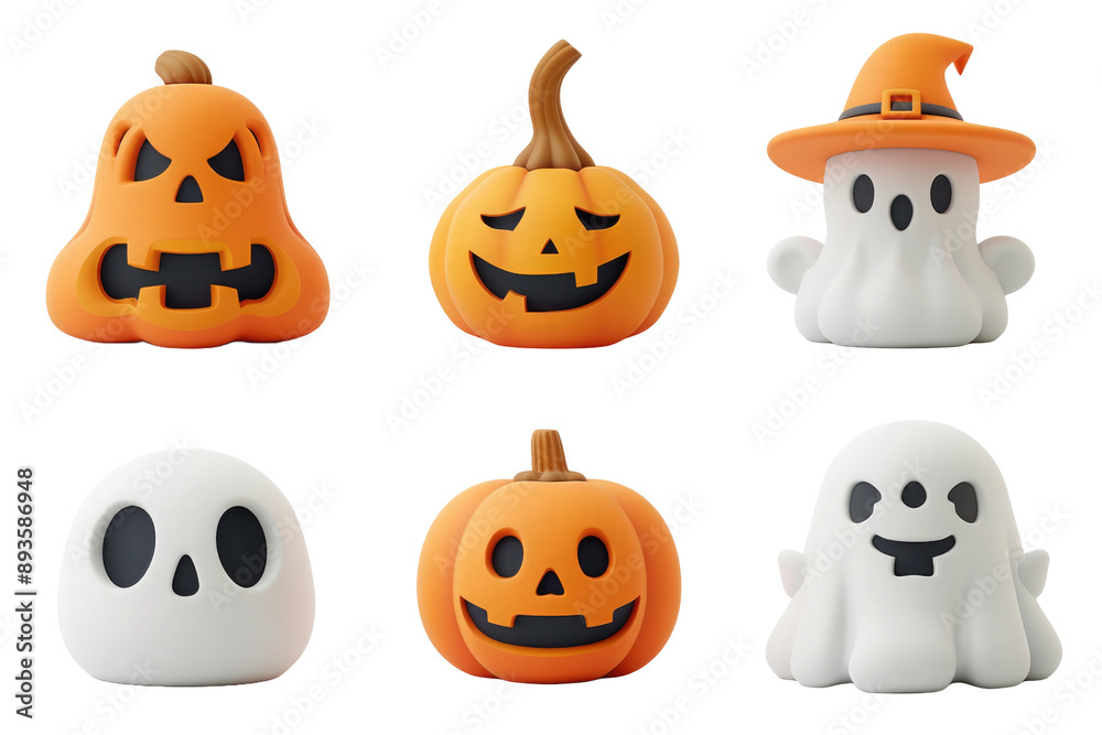 halloween pumpkin set