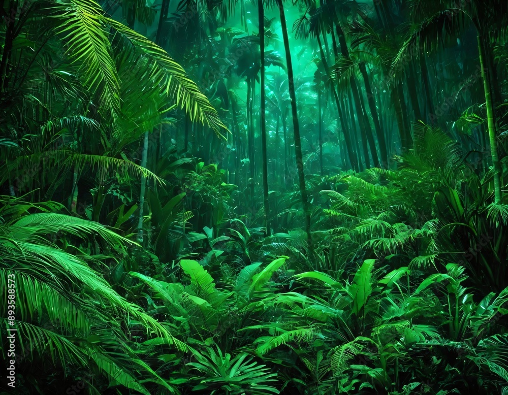 © grey - 열대 식물 풍경