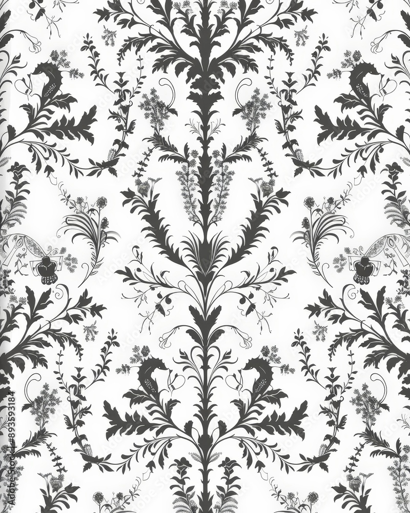 Elegant background in the arts and crafts style Elegant background in the arts and crafts style