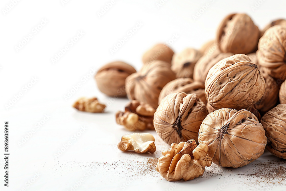 AI generated image of natural tasty fresh unprepared product isolated on white color background generative ai AI generated image of natural tasty fresh unprepared product isolated on white color background generative ai