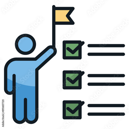 Leadership Skills  Icon Element For Design