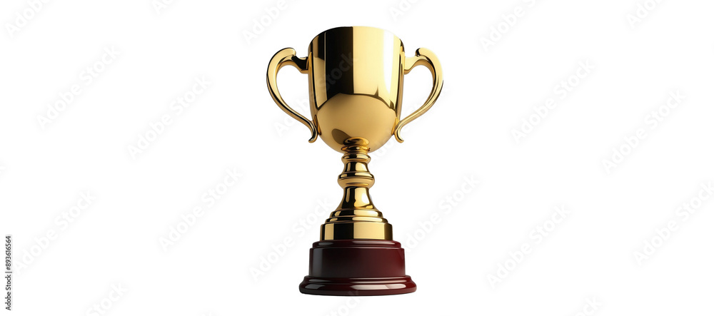 3D Render of Golden Trophy for Olympics Games Isolated 3D Render of Golden Trophy for Olympics Games Isolated