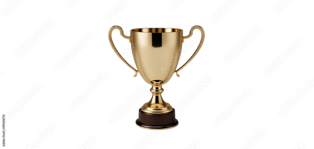 3D Render of Golden Trophy for Olympics Games Isolated 3D Render of Golden Trophy for Olympics Games Isolated