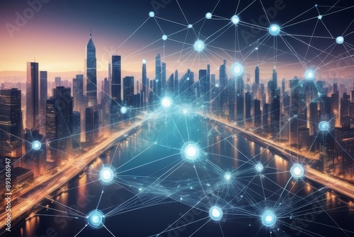 Smart City Network and Digital Connections