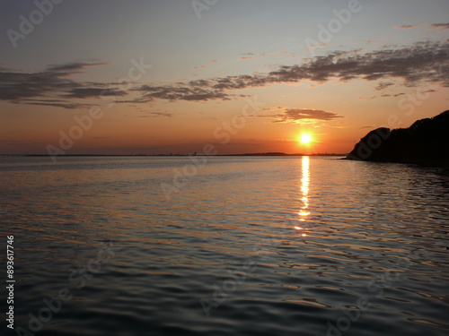 Abens am Bakkebølle Strand in Dänemark photo