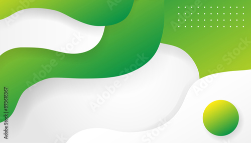 Minimal green geometric background. Creative illustration for poster, web, landing, page, cover, EPS 10
