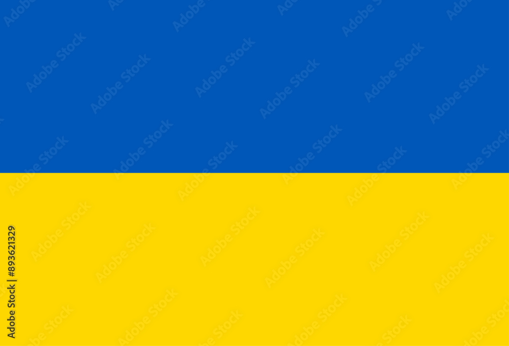 Ukraine flag. Ukraine Day. National flag with blue and yellow colors Ukraine flag. Ukraine Day. National flag with blue and yellow colors