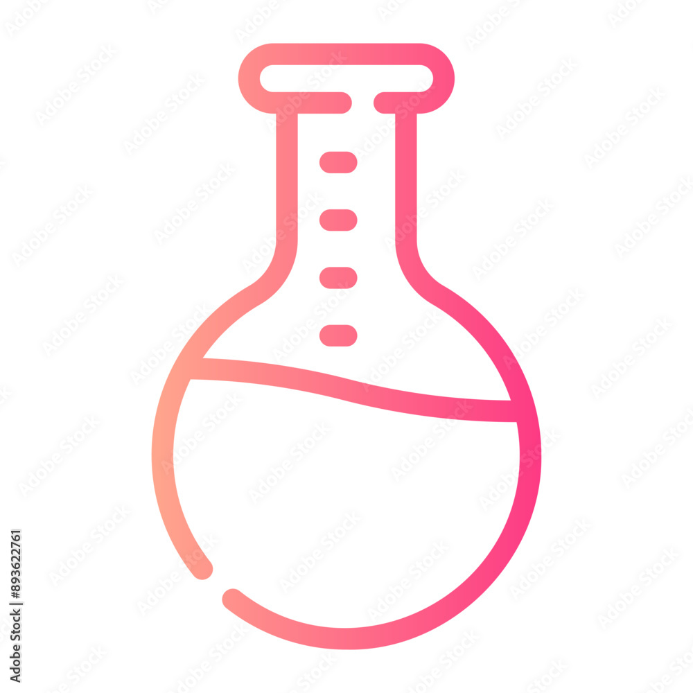 flask gradient icon flask gradient icon