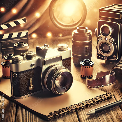 vintage photo camera