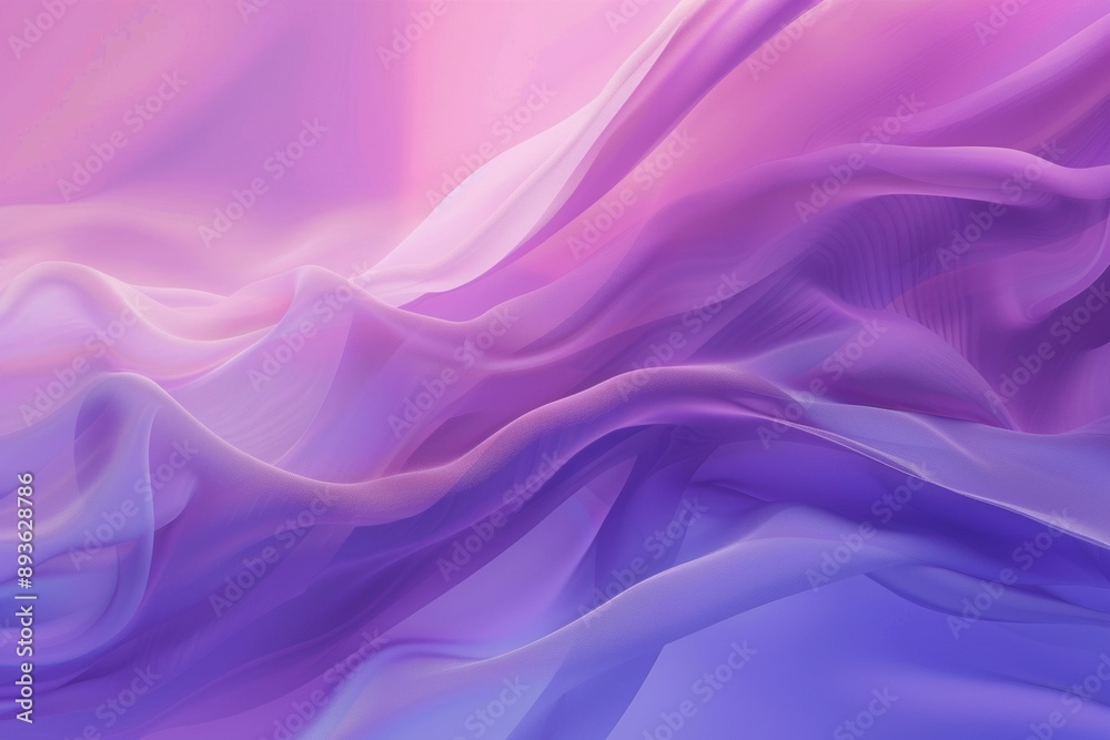 Obraz premium Abstract background with purple and blue waves