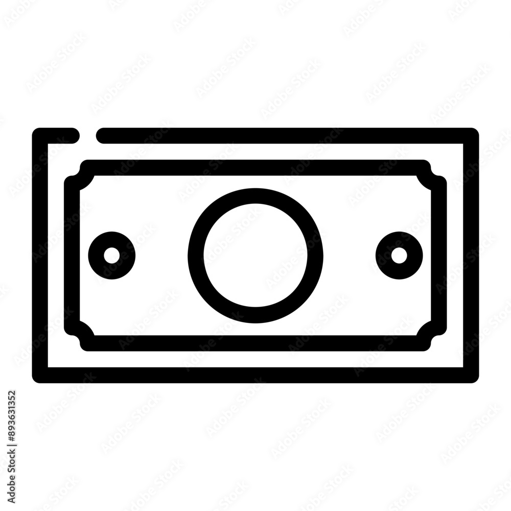 dollar line icon dollar line icon