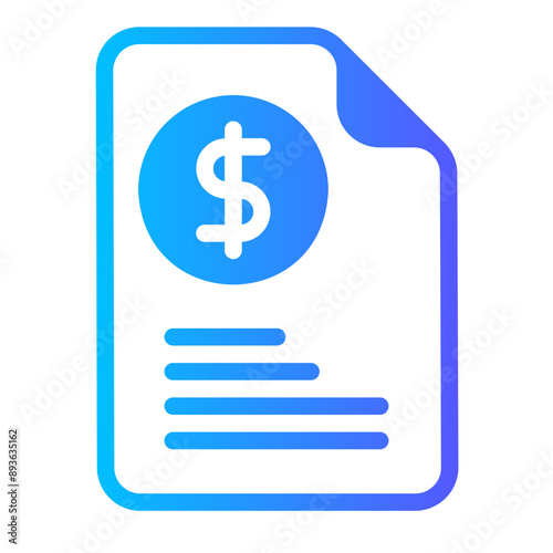 transaction gradient icon