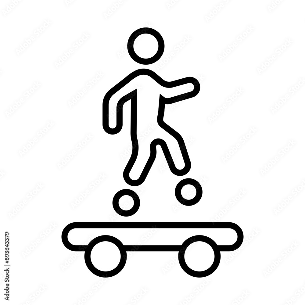 Skateboard Icon Design Skateboard Icon Design