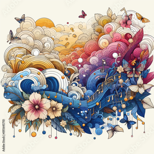 this vector about symphony of color 
