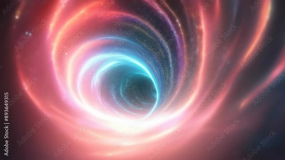 A mesmerizing cosmic wormhole with swirling red and blue particles in a space-themed setting. The vibrant colors and glowing stars evoke a futuristic and otherworldly phenomenon, suggesting travel A mesmerizing cosmic wormhole with swirling red and blue particles in a space-themed setting. The vibrant colors and glowing stars evoke a futuristic and otherworldly phenomenon, suggesting travel