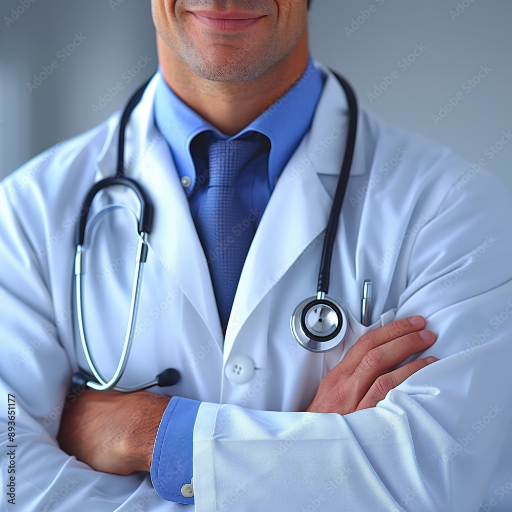 Close up doctor at hospital background for professional healthcare concept. Human medical health concept. Close up doctor at hospital background for professional healthcare concept. Human medical health concept.