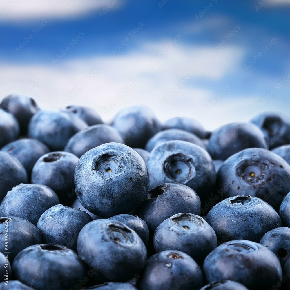 blueberry fruit food, AI generated blueberry fruit food, AI generated