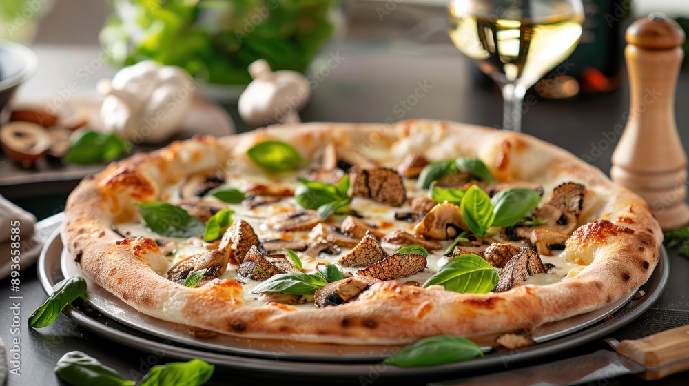 Pizza with truffle oil, luxurious touch, --ar 16:9 --style raw --personalize 6iulspg --stylize 250 Job ID: df2f304d-060e-4b64-bfd4-5e8fbcace2a8 Pizza with truffle oil, luxurious touch, --ar 16:9 --style raw --personalize 6iulspg --stylize 250 Job ID: df2f304d-060e-4b64-bfd4-5e8fbcace2a8