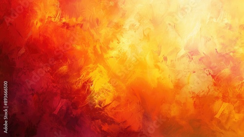 Fiery gradient background from red to yellow, visible texture and bright light casting shadows. Color gradient ombre