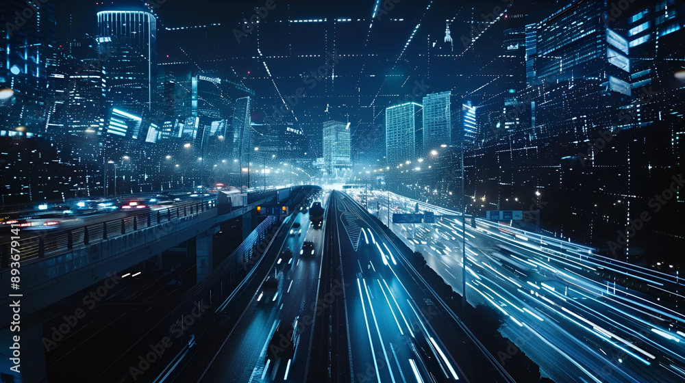 nueva tecnología de transporte conexión de datos de red inteligencia artificial tecnología de accionamiento automático ciudad inteligente con innovación y realidad virtual nueva tecnología de transporte conexión de datos de red inteligencia artificial tecnología de accionamiento automático ciudad inteligente con innovación y realidad virtual