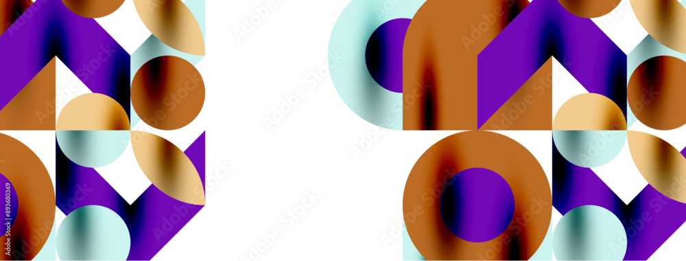 Circle pattern, round elements with lines and arrows composition for wallpaper, banner, background or landing Circle pattern, round elements with lines and arrows composition for wallpaper, banner, background or landing