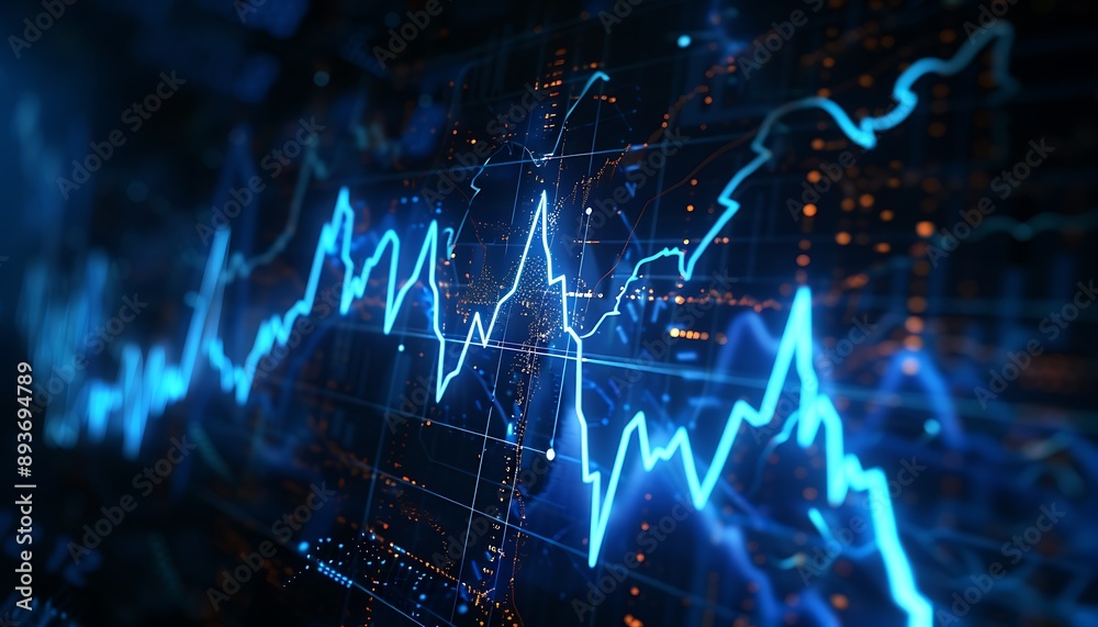 Financial Data Graph Financial Data Graph