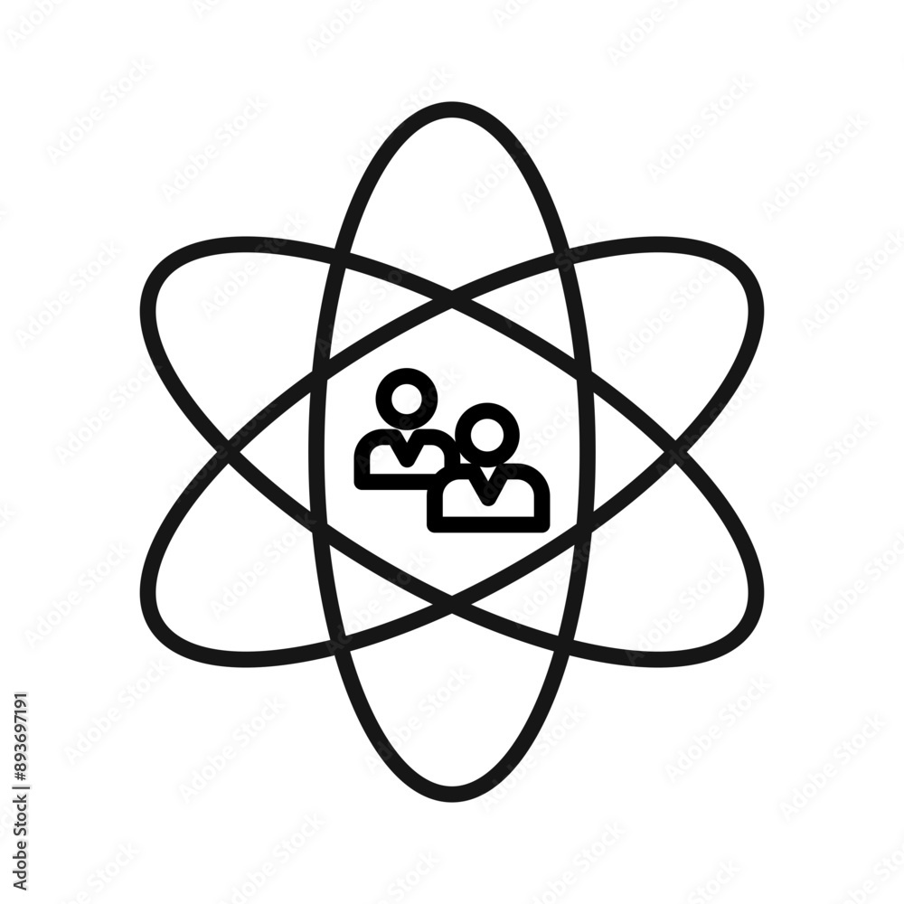 Core Values icon Black line art vector logo Core Values icon Black line art vector logo