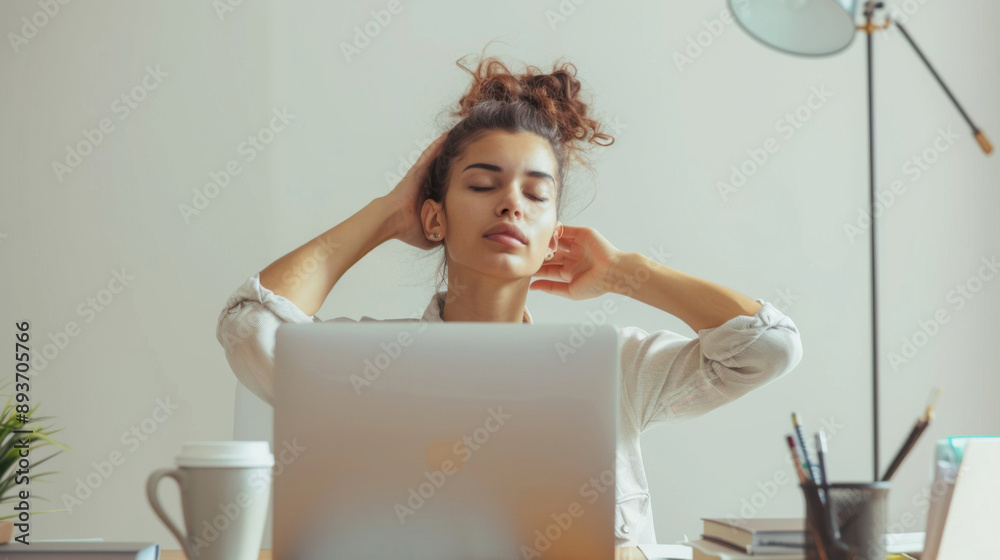 Don't Just Sit There, Get Flexible! Businesswoman Stretches for Improved Health Don't Just Sit There, Get Flexible! Businesswoman Stretches for Improved Health