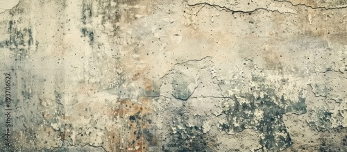 Vintage concrete wall texture showing abstract dirty cement surface. Grunge background with a blank old wall providing a unique copy space image.