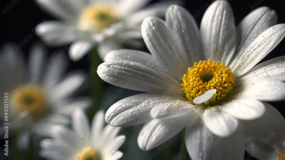 Fototapeta premium daisy flower closeup