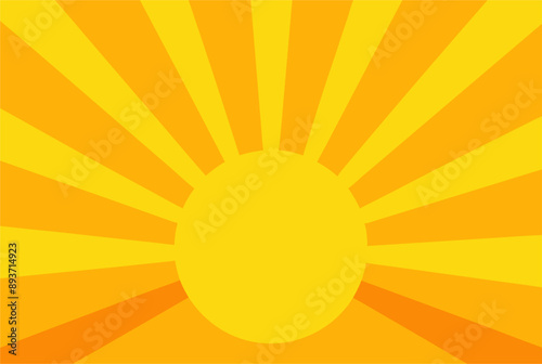 Sunshine yellow abstract background with smooth curves and light gradients. Perfect for bright, cheerful designs.