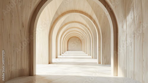 Arch corridor.