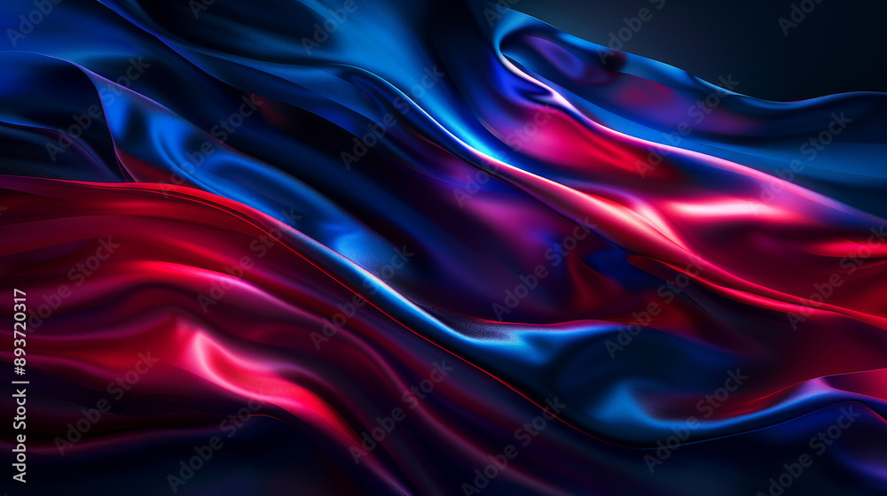 Technology lines, light and color Technology lines, light and color