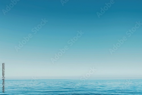 Wallpaper Mural a soothing blue background with a subtle gradient effect, perfect for relaxation and calmness. ideal for meditation and yoga practices. Torontodigital.ca