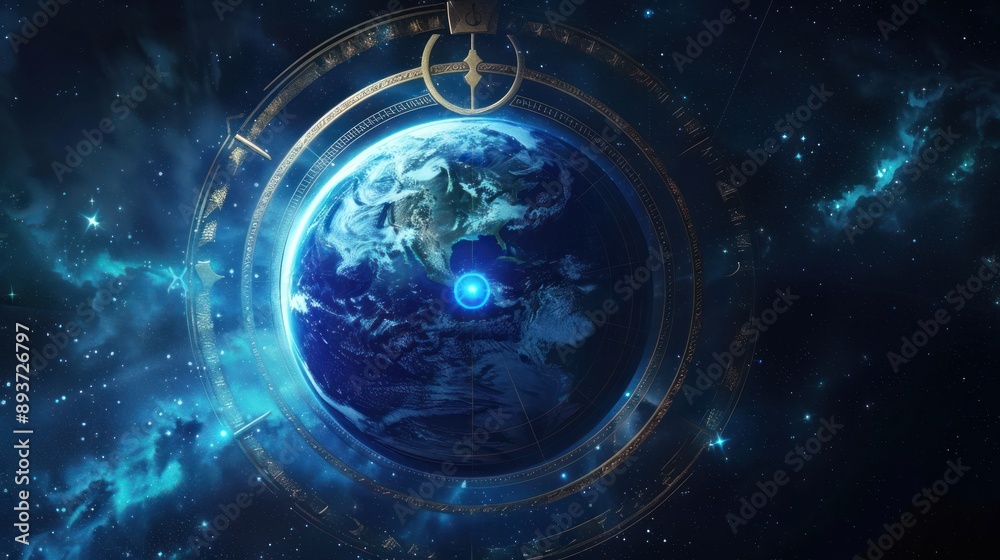 Obraz premium Celestial Earth