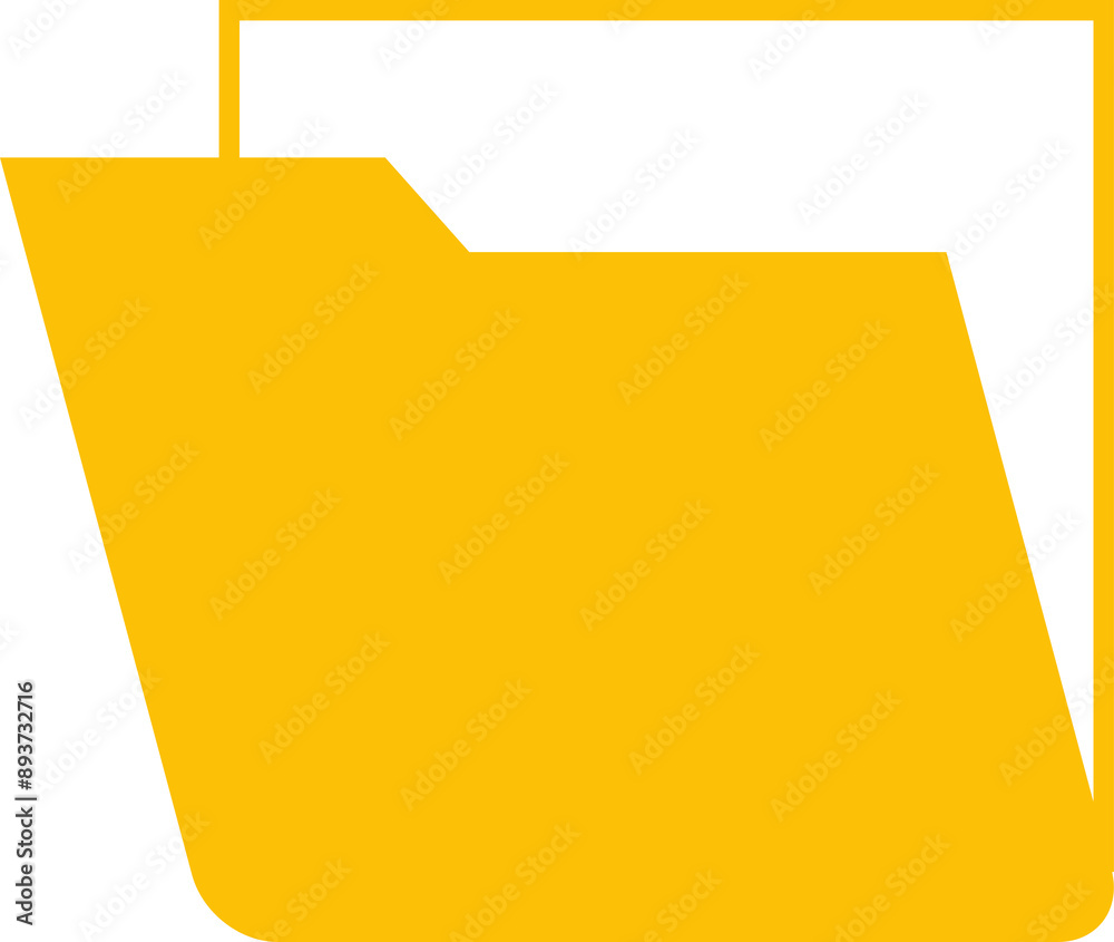 Folder Icon Illustration
