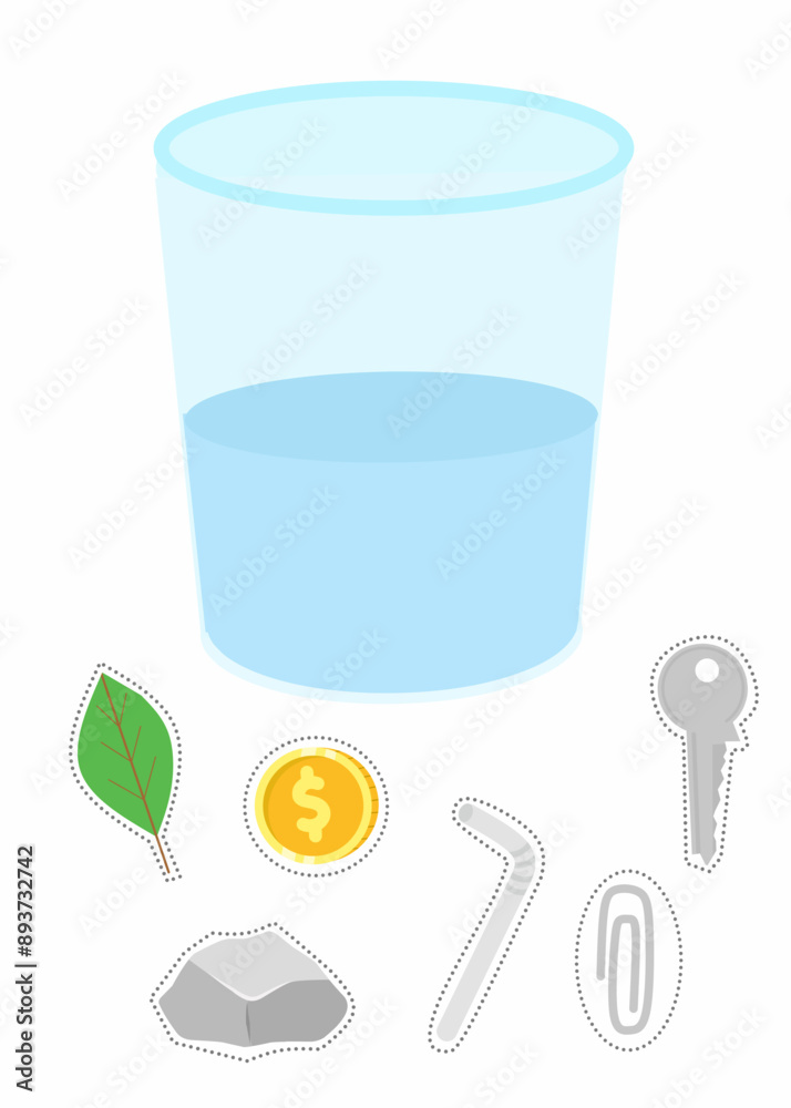 Float or sink printable worksheet for kindergarten, float or sink cut ...