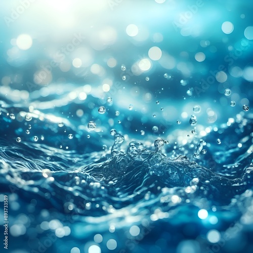 Wallpaper Mural water drops background Torontodigital.ca